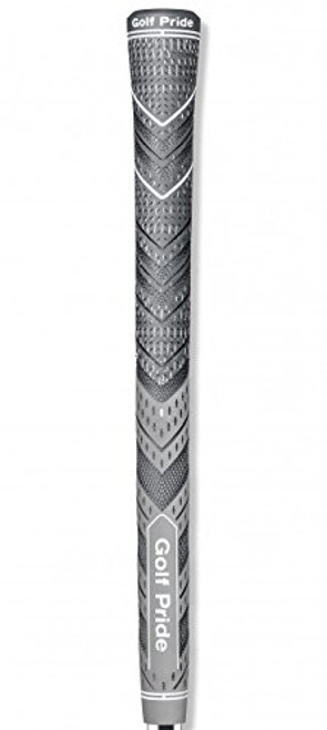 Golf Pride MCC Plus4 New Decade MultiCompound Golf Grip, Midsize, Gray