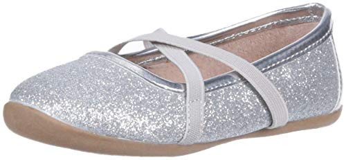 Livie   Luca baby-girls AURORAsilver sparkle8 Medium US Toddler
