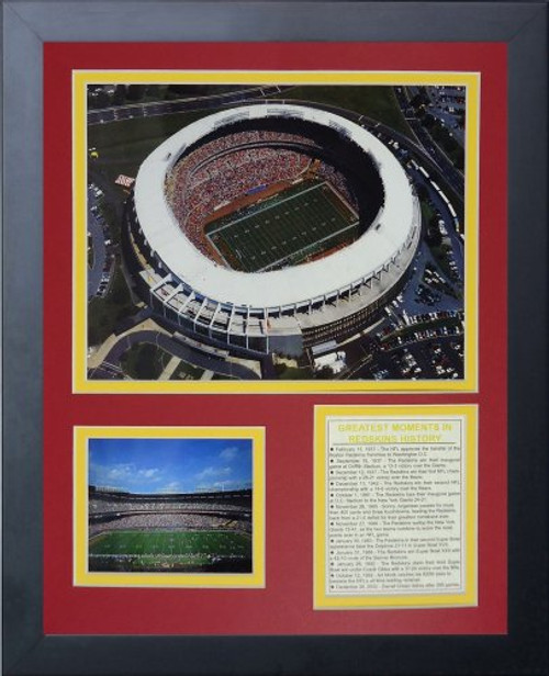 RFK Stadium 11 x 14 Framed Photo Collage by Legends Never Die Inc_ RFK Stadium 11 x 14 Framed Photo Collage by Legends Never Die Inc_
