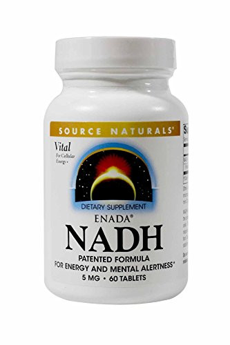 Source Naturals ENADA NADH 5 mg Energy-Rich Coenzyme - 60 Tablets