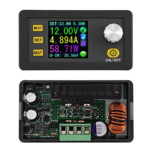 DP30V5A DC-DC Buck Converter Step-Down Constant Voltage Current Programmable Power Supply Module with LCD DisplayVoltage Current Meter Function