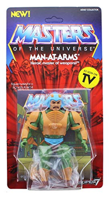 Super7 Masters of The Universe Vintage Collection Wave 2  Man-at-Arms