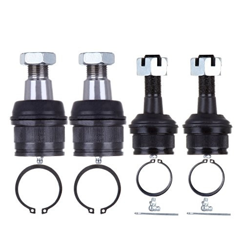 ECCPP Lower Ball Joints Upper Ball Joints for Dodge Ram 2500 for Dodge Ram 3500 for Ford Excursion for Ford F-250 Super Duty for Ford F-350 for Ford F-350 Super Duty