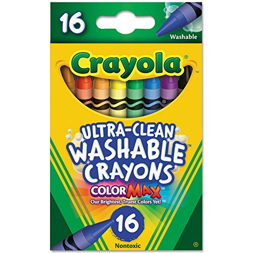Crayola Ultra-Clean Washable Crayons 16 Each Pack of 36 Crayola Ultra-Clean Washable Crayons 16 Each Pack of 36