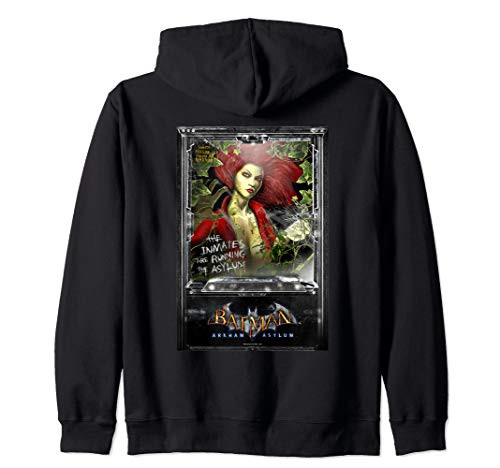 Batman Arkham Asylum Poison Ivy Zip Hoodie