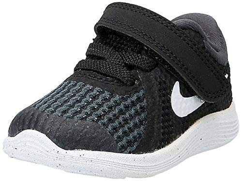 Nike Boys Revolution 4 TDV Running Shoe BlackWhite-Anthracite 10C Youth US Toddler