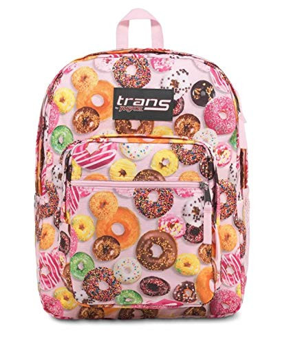 JanSport Trans 17 inch Supermax Backpack - Donuts