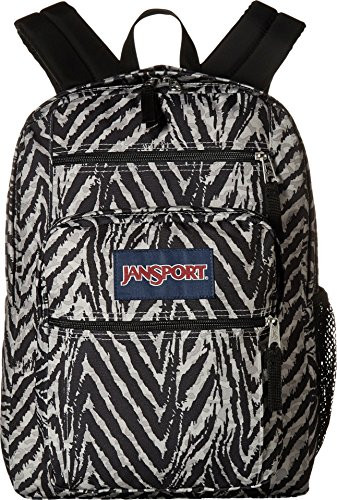 JanSport Big Student Classics Series Backpack - Grey Tar Wild At Heart