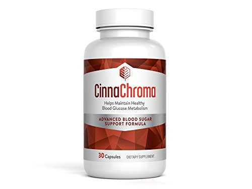 CinnaChroma Blood Sugar Balance Glucose Supplement by CinnaChroma - 30 Cinnamon and Chromium Picolinate Diabetes Support Capsules CinnaChroma Blood Sugar Balance Glucose Supplement by CinnaChroma - 30 Cinnamon and Chromium Picolinate Diabetes Support Capsules