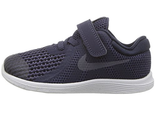 Nike Boys Revolution 4 TDV Running Shoe Neutral IndigoLight Carbon-Obsidian 5C Regular US Toddler