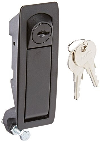 Southco C2-32-25 Series Powder Coated Zinc Alloy Adjustable Lever Hand Operated Compression Latch 0_20 Thick 0_04-0_94 Grip Range Black Pack of 2