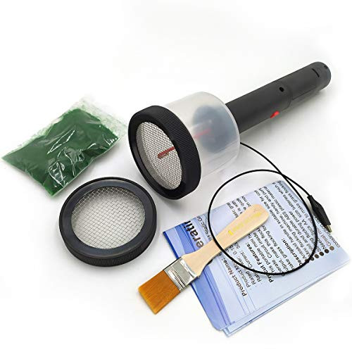 MXBAOHENG Portable Static Grass Applicator Electrostatic Flocking Machine for Scenic Modelling Sand Table