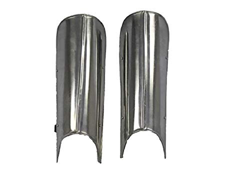 NauticalMart Gothic Medieval Knight Steel Greaves Leg Armor Renaissance Costume