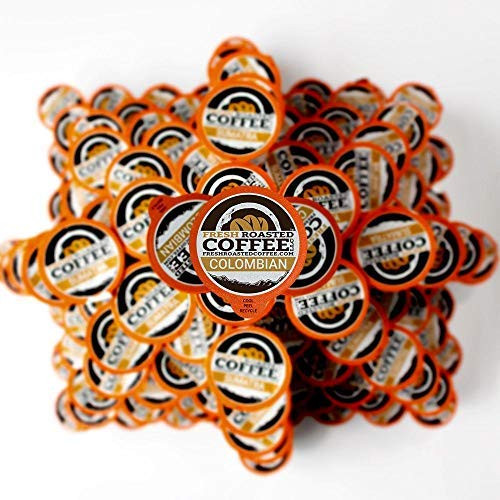 Fresh Roasted Coffee LLC Colombian Supremo Coffee Pods Medium Roast 192 Count