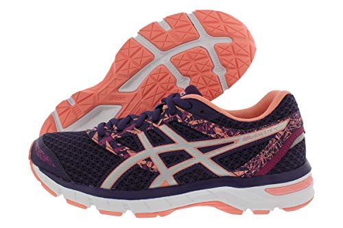 ASICS Gel-Excite 4 Womens Running Shoe GrapeSilverBegonia Pink 7_5 M US