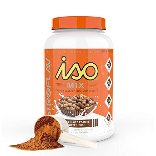 AstroFlav IsoMix Premium Whey Protein Isolate Powder Chocolate Peanut Butter