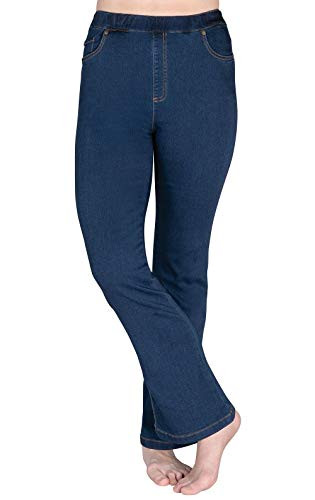 PajamaJeans Bootcut Jeans for Women - High Waisted Jeans Bluestone XL