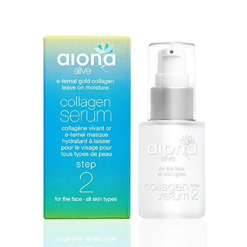 E-ternal Collagen Serum for Face - All Skin Types Step 2 Gold Collagen Leave-On Moisturizer 30mL  Aiona Alive