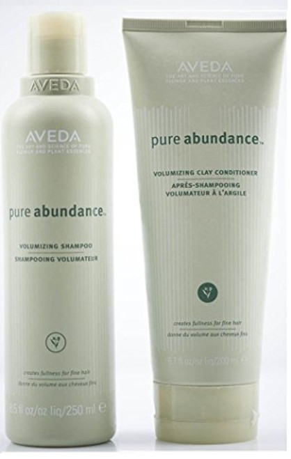Aveda Pure Abundance Volumizing Shampoo 8_5 oz   Clay Conditioner 6_7 DUO