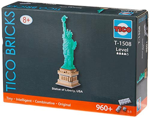 TICO Mini Bricks Landmark Series Statue of Liberty - T1508 - Building Block Set