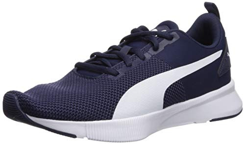 PUMA Mens Flyer Runner Sneaker Peacoat White 8 M US