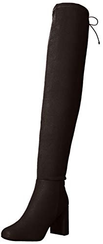 Chinese Laundry Womens King Over The Knee Boot Black Suede 8_5 M US