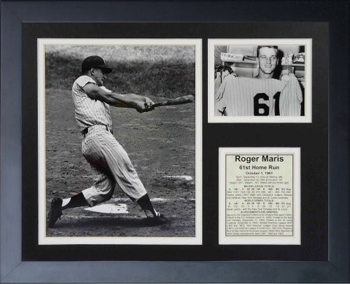 Roger Maris 11 x 14 Framed Photo Collage by Legends Never Die Inc_ - 61st HR Roger Maris 11 x 14 Framed Photo Collage by Legends Never Die Inc_ - 61st HR