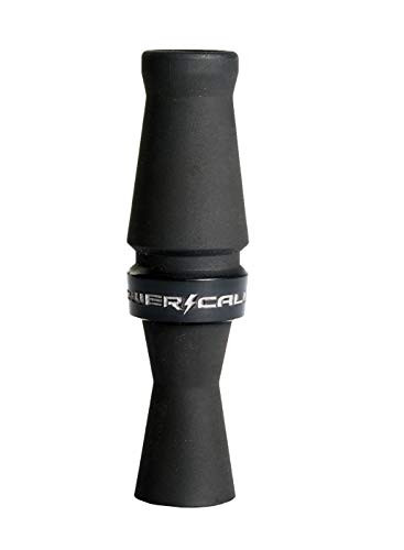 Higdon Outdoors Power Calls Mallard Duck Call Jolt Black - J-Frame Single Reed