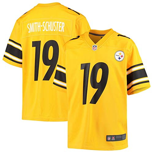 Outerstuff Juju Smith-Schuster Pittsburgh Steelers 19 Gold Youth Inverted Game Jersey Youth Large 1416 Outerstuff Juju Smith-Schuster Pittsburgh Steelers 19 Gold Youth Inverted Game Jersey Youth Large 1416