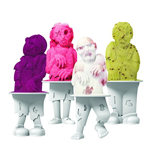 Tovolo Zombies Pop Molds, Flexible Silicone, Easily-Removable, Dishwasher Safe Tovolo Zombies Pop Molds, Flexible Silicone, Easily-Removable, Dishwasher Safe