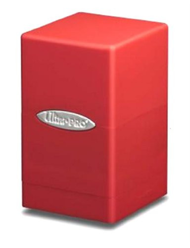 Ultra Pro Red Satin Tower Deck Boxes