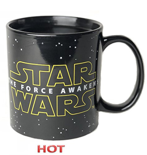 Star Wars Force Awakens Logo Heat Change 20oz Ceramic Coffee Mug