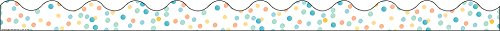 Eureka Confetti Splash Dots Deco Trim 845254