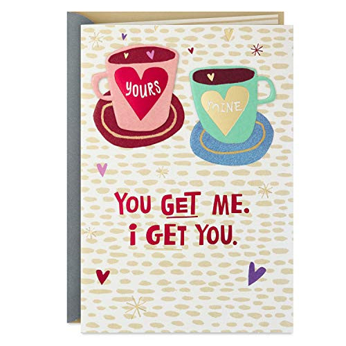 Hallmark Love Card Valentines Day Card or Anniversary Card You Get Me Hallmark Love Card Valentines Day Card or Anniversary Card You Get Me