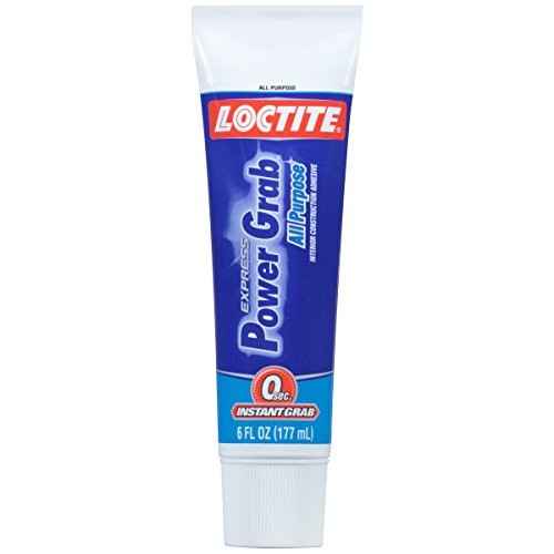 Loctite 2029846 Power Grab Express All-Purpose Construction Adhesive 6 Oz Squeeze Tube