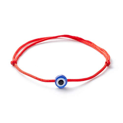 Evil Eye Hamsa Hand String Kabbalah Bracelets for Protection and Luck Hand-Woven Black Cord Thread Friendship Bracelet simple evil eye