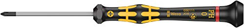 Wera 5030111001 1550 PH Kraftform Micro Screwdriver for Phillips Screws PHmm x 60 mm