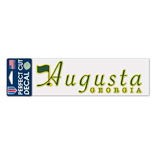 WinCraft Destination Georgia Augusta GA Golf Course CityGeorgia Augusta GA Golf Course Perfect Cut Decals 3 x 10CityGeorgia Augusta GA Golf Course Perfect Cut Decals 3 x 10 Multi NA