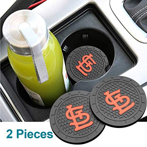 Chuangzhi Sales 2PCS Cup Coaster Slip Cup Holder Durable Cup Mat Fit Car Interior Accessories Fit Cardin