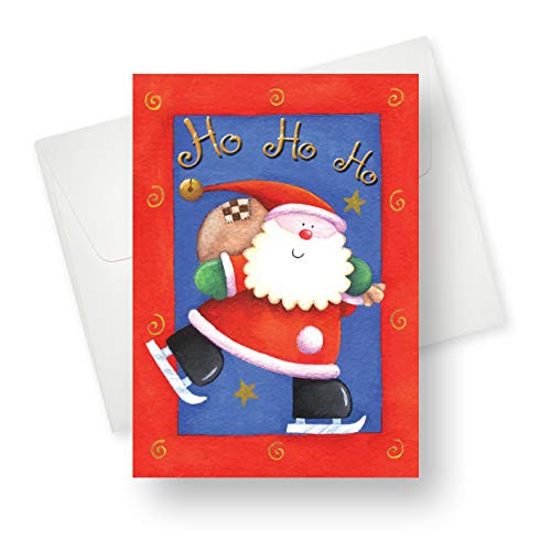 Northern Cards - Christmas Card - Ho Ho Ho Have a Holly Jolly Christmas - Large