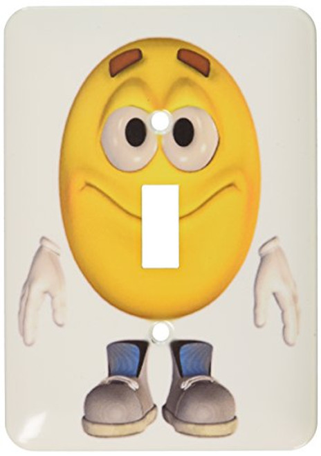 3dRose lsp-50997-1 Smiley Emoticon Cartoon Character Single Toggle Switch 3dRose lsp-50997-1 Smiley Emoticon Cartoon Character Single Toggle Switch