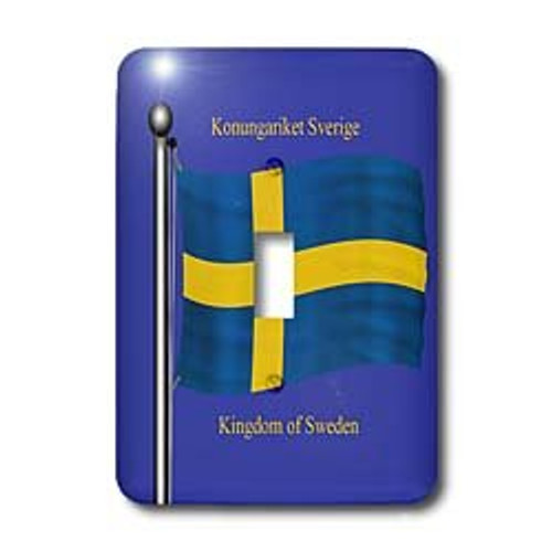3dRose lsp-63209-1 The Flag Kingdom of Sweden in English and Swedish Single Toggle Switch 3dRose lsp-63209-1 The Flag Kingdom of Sweden in English and Swedish Single Toggle Switch