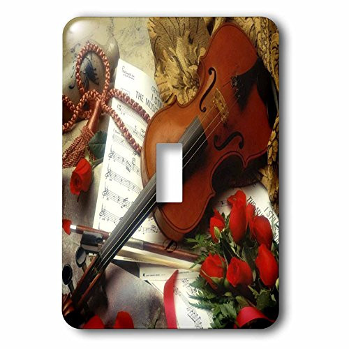 3dRose lsp-53277-1 Musical Romance Toggle Switch