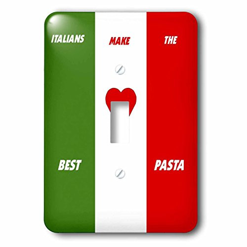 3dRose lsp-51516-1Italian Chefs Make Pasta Single Toggle Switch