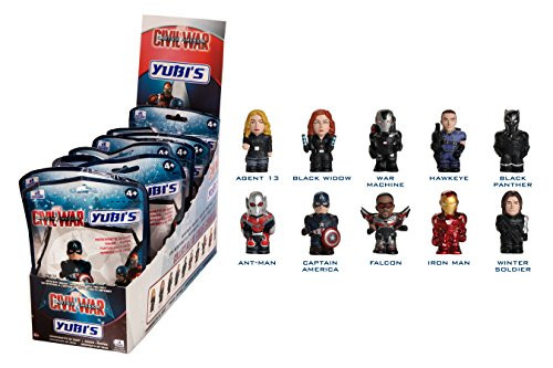 Marvel Captain America Civil War YUBIS Fingerines Marvel Captain America Civil War YUBIS Fingerines