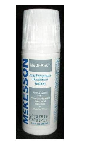 MCK10151700 - Mckesson Brand Antiperspirant  Deodorant Medi-Pak Roll-On Fresh Scent