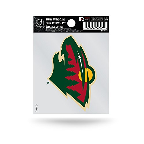 NHL Rico Industries Small Static Cling Decal Minnesota Wild NHL Rico Industries Small Static Cling Decal Minnesota Wild