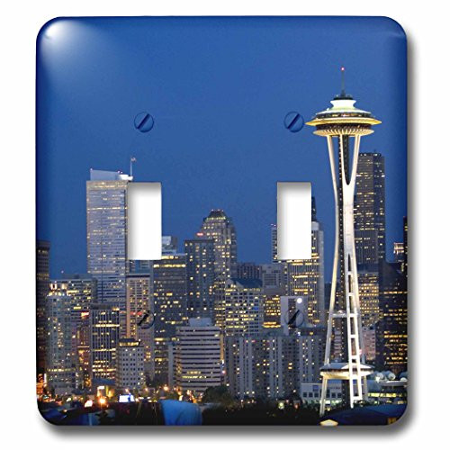 3dRose lsp-95317-2 Space Needle Seattle Washington US48 DFR0072 David R Frazier Double Toggle Switch 3dRose lsp-95317-2 Space Needle Seattle Washington US48 DFR0072 David R Frazier Double Toggle Switch