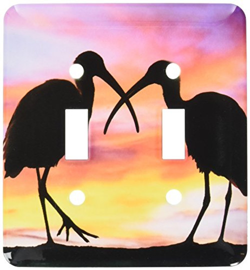3dRose lsp-89102-2 Florida Mt Dora Ibis Bird Silhouettes Us10 Dsn0012 Deborah Sandidge Double Toggle Switch 3dRose lsp-89102-2 Florida Mt Dora Ibis Bird Silhouettes Us10 Dsn0012 Deborah Sandidge Double Toggle Switch