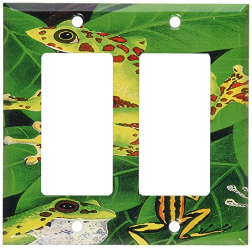 Art Plates - Frogs Switch Plate - Double Rocker